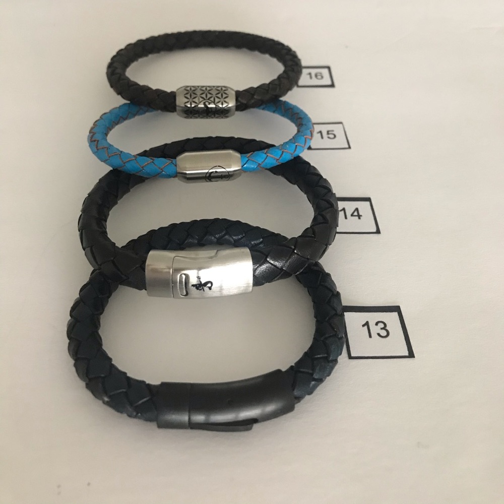 Bracelets. Leather And Rope. Clearance Collection - Picture 4 of 12